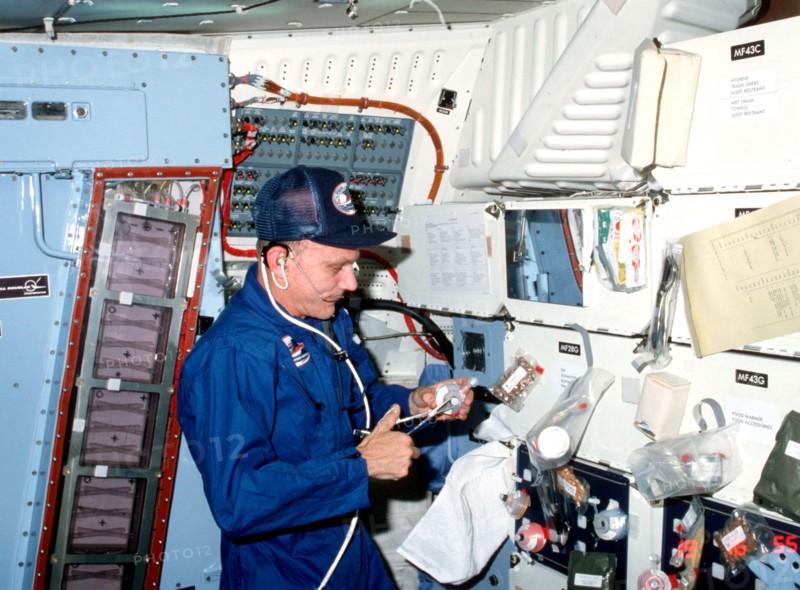 Astronaut Thomas K. Mattingly II