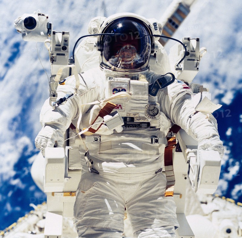 Astronaut Robert L. Stewart