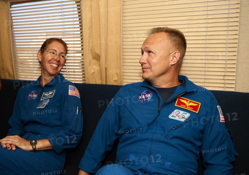 Astronauts from Space Shuttle Atlantis’ STS-135 mission