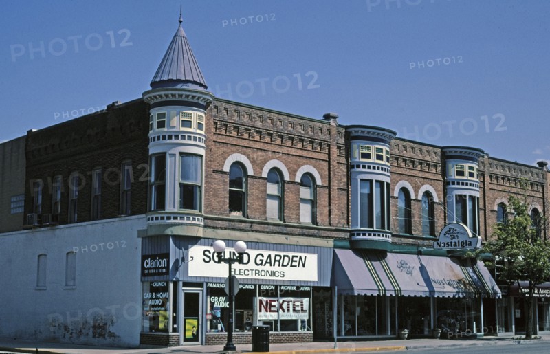 Early 2000s United States -  Commercial buildings Macomb Illinois ca. 2003