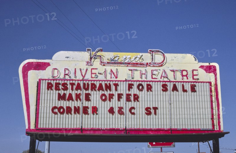 1980s America -  Kand Drive-In, Madras, Oregon 1987