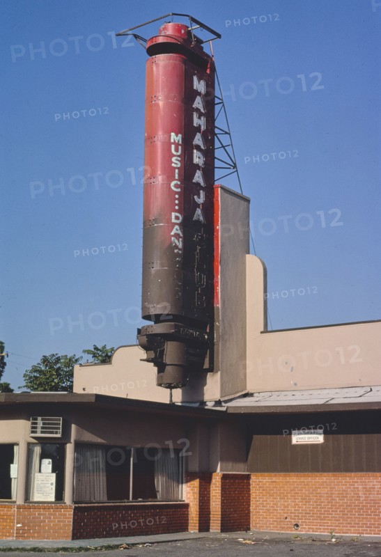 1980s America -  Maharaja Club, Sacramento, California 1980