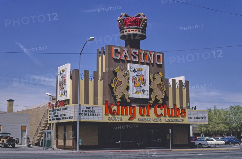 1980s America -  King of Clubs Casino, Sparks, Nevada 1980