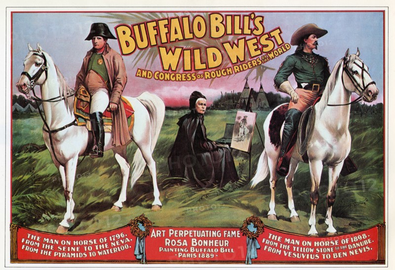 Rosa Bonheur painting Buffalo Bill