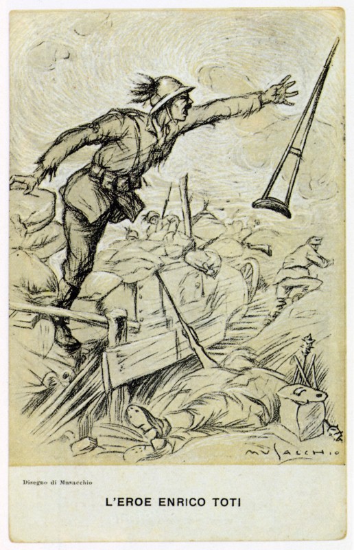 The hero Enrico Toti