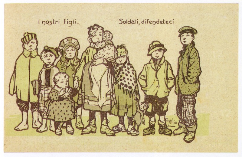 Soldiers, defend our children