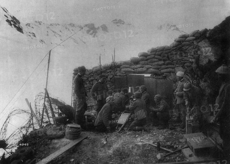Artillery post