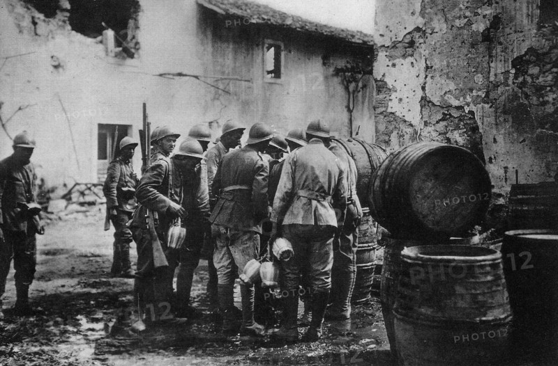 Trench life, water supply
