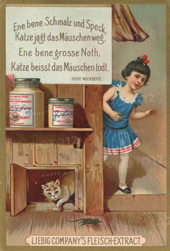 Picture Series Children And Proverbs: Ene Bene Lard And Bacon