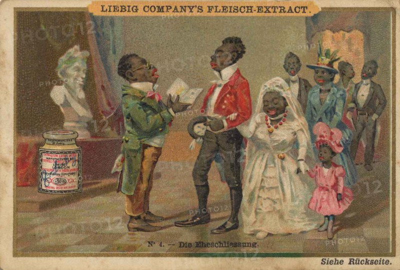 Series Of Images Dark Skinned Artists: The Marriage