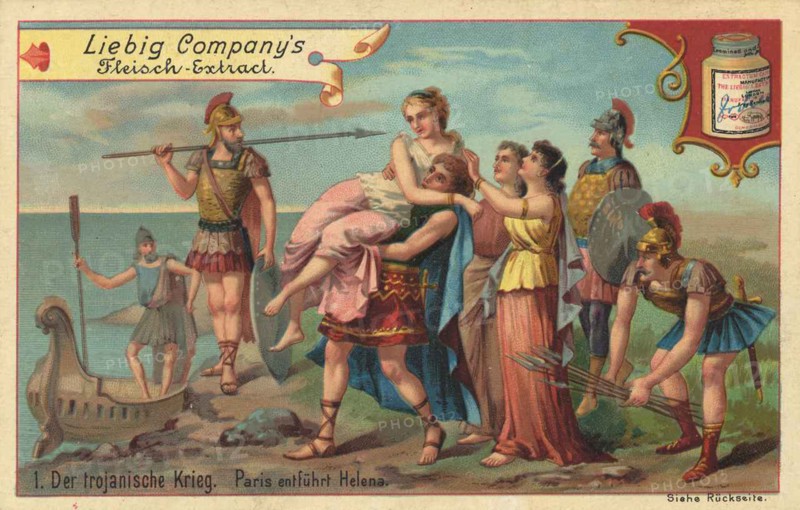 Series Of Pictures The Trojan War