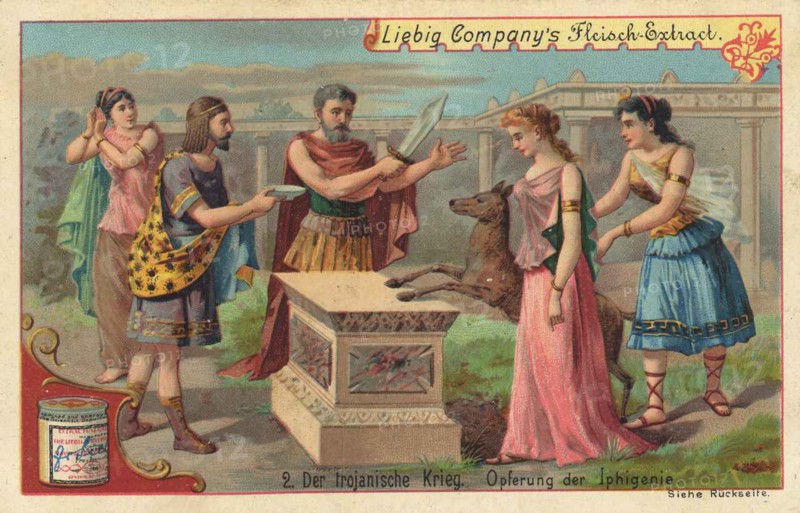 Series Of Pictures The Trojan War