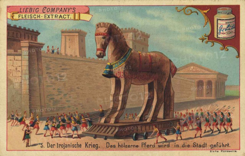 Series Of Pictures The Trojan War