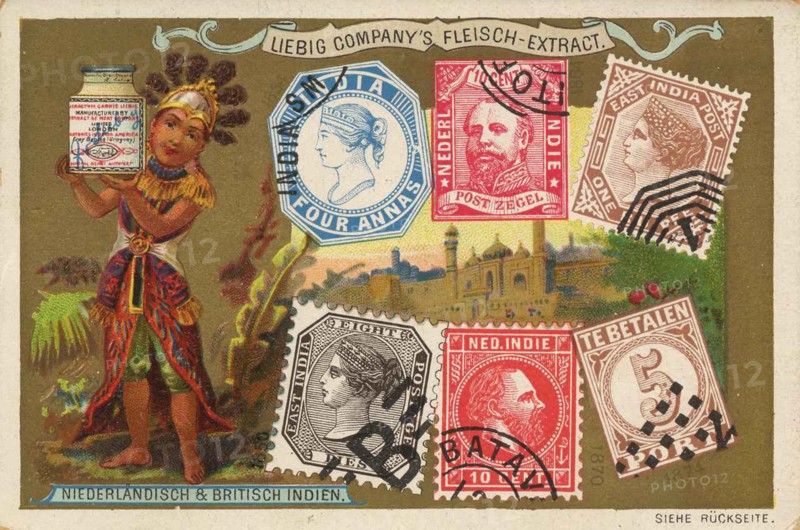 Picture Series Countries And Stamps And Motives