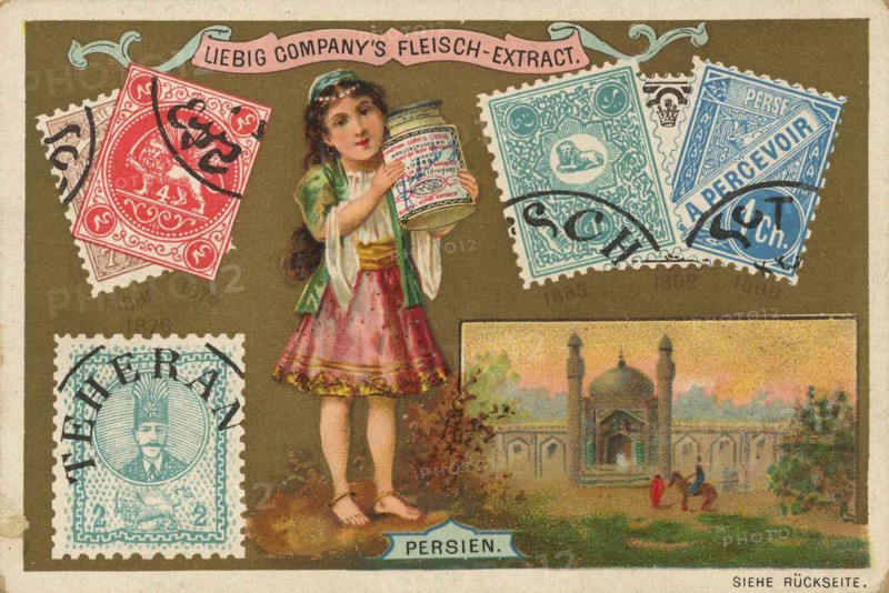 Picture Series Countries And Stamps And Motives