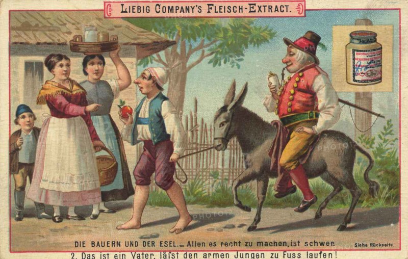 The Peasants And The Donkey