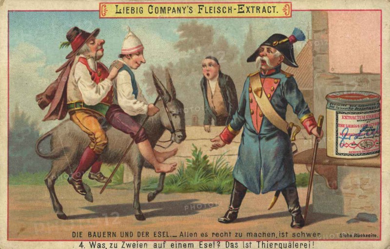 The Peasants And The Donkey