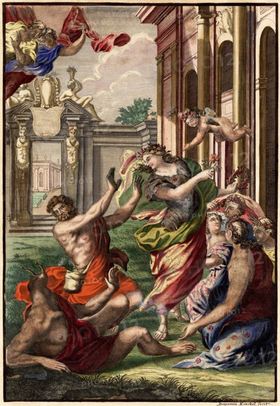 Hesperides Nymphs In Battle