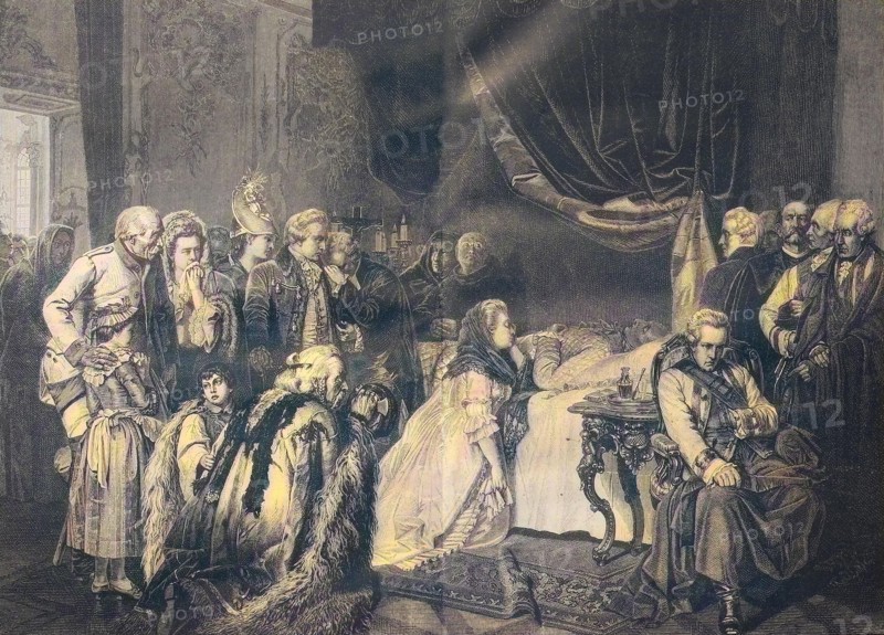 The Death Bed Of Joseph Ii