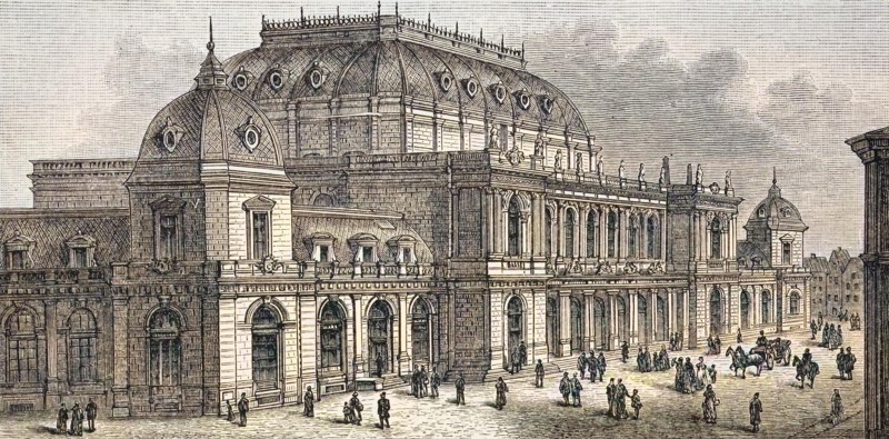 The Stock Exchange Of Frankfurt