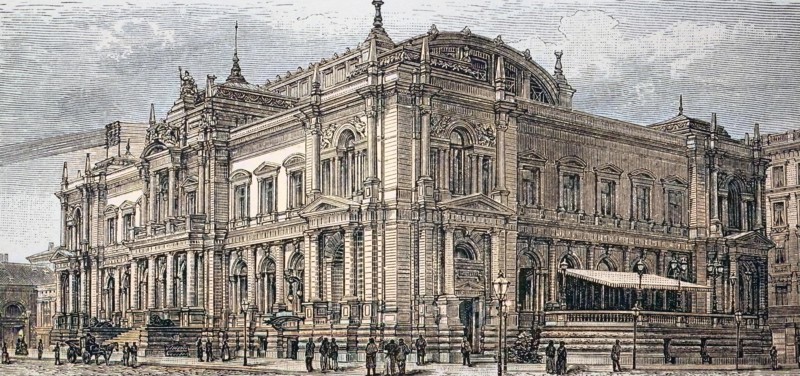 The Stock Exchange Of Leipzig