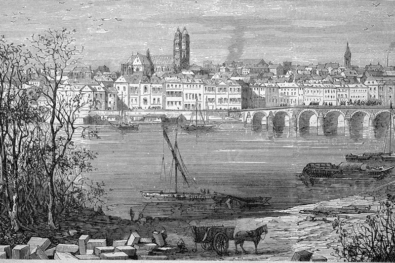 Tours In The Department Of Indre-Et-Loire In The Center-Val De Loire Region