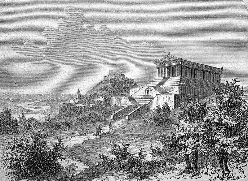 The Walhalla Near Donaustauf