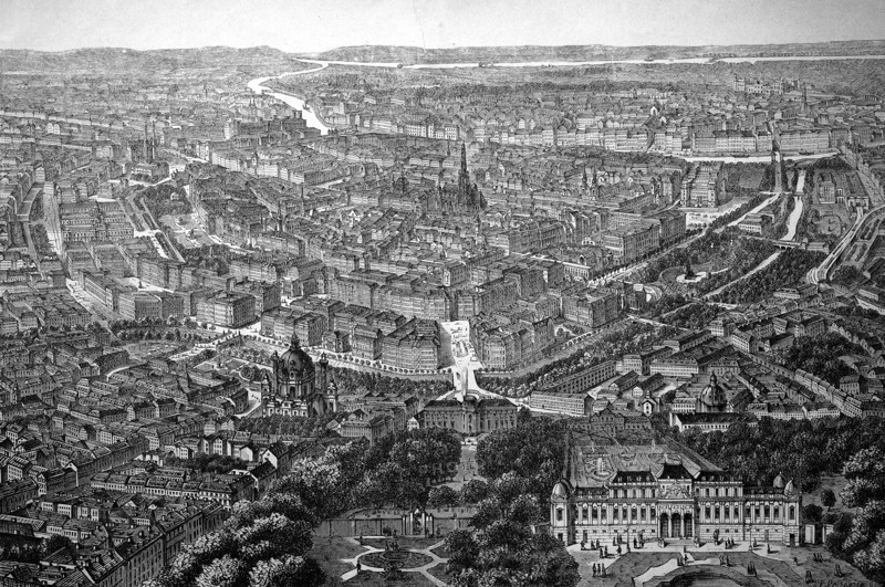 Bird'S-Eye View Of Vienna