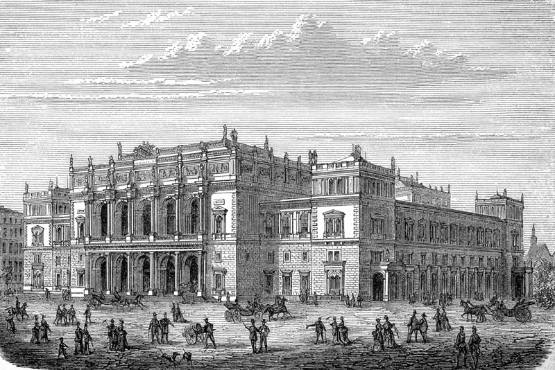 The New Stock Exchange In Vienna