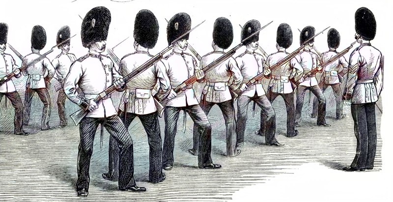 Bayonet Exercise At The Albert Hall
