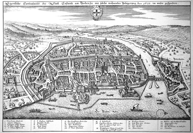 Constance On Lake Constance In The Middle Ages