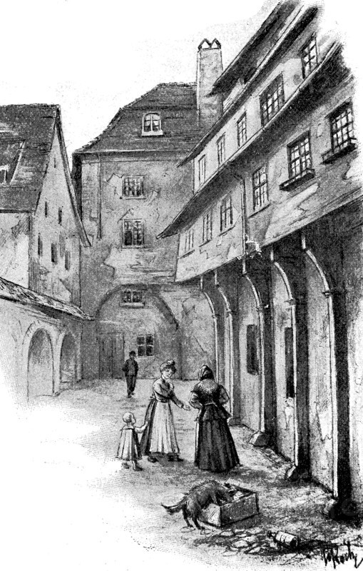 The Historic City Area Of Krögel In Berlin In 1895