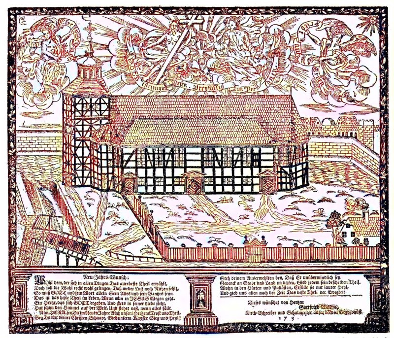 New Year'S Wish Of The Schoolmaster Gottfried Waden