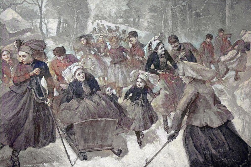 Winter Fun In The Spreewald