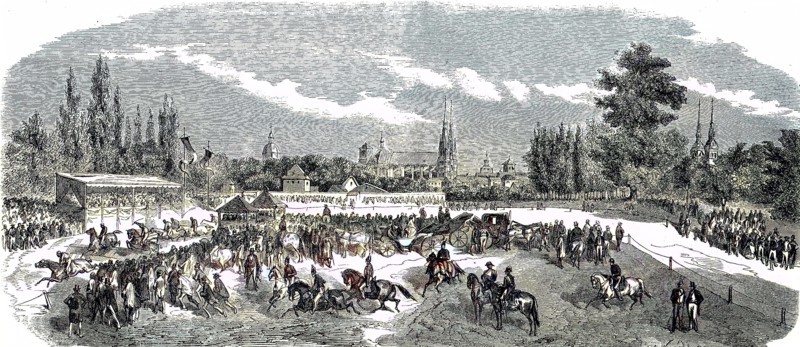 Horse Race Festival At Chalons Sur Marne