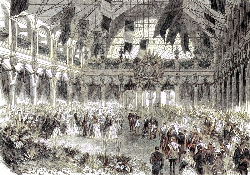 Arrival Of Queen Victoira Of England