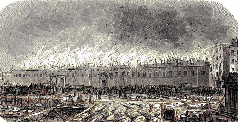Cloth Hall Or Linen Hall Of Paris