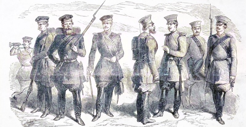 Various Was Uniforms