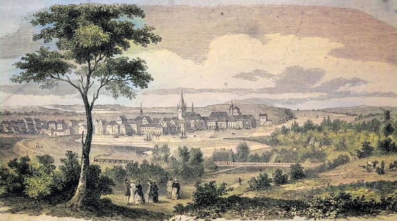 The View Of The City Of Kiel