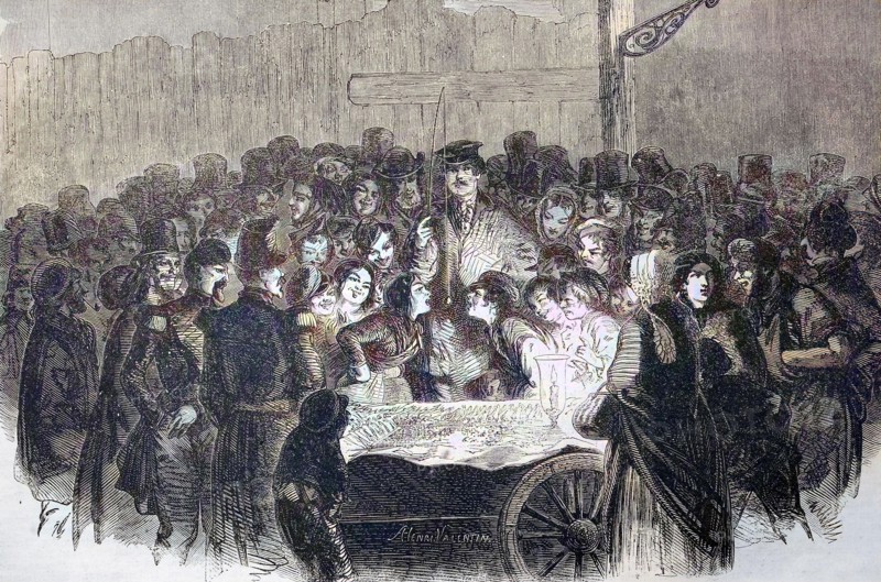 The Confectioner On The Place Maubert In Paris