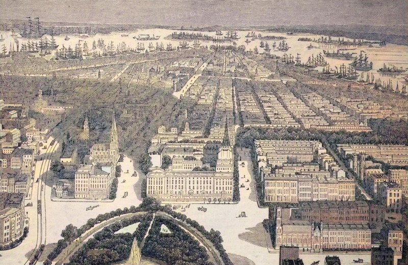 View Of The City Of New York