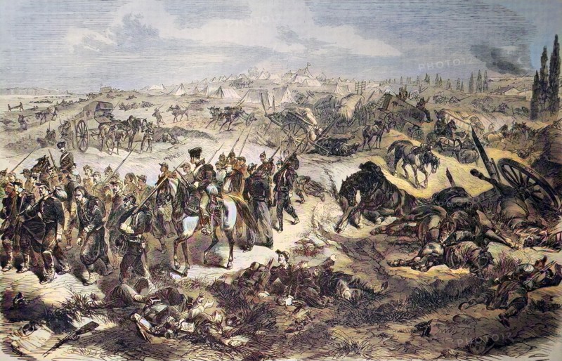 The French Camp At Beaumont Will Be Attacked By The Ivth Army Corps On The 30Th Of August