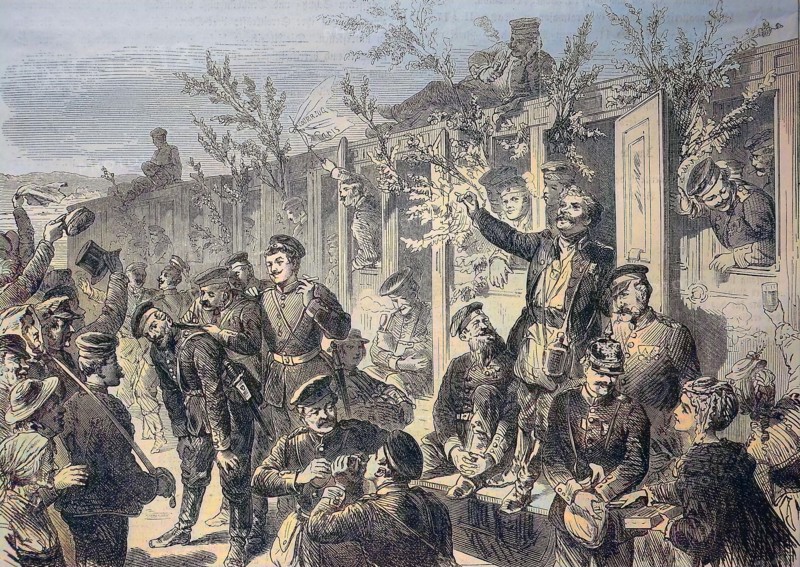 Arrival Of The 17Th Infantry Regiment At The Water Station Of Dusseldorf
