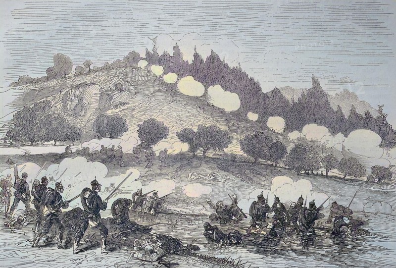 The 11Th North German Fighter Battalion Near Wörth