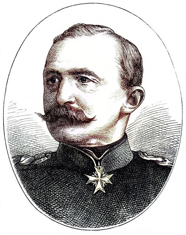 Portrait Of Lieutenant General Hugo Moritz Anton Heinrich Freiherr Von Obernitz