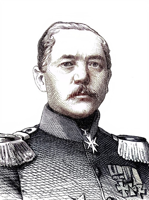 Portrait Of Konstantin Bernhard Von Voigts-Rhetz
