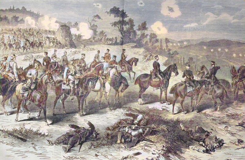 The Battle On The Evening Of August 30 At Beaumont