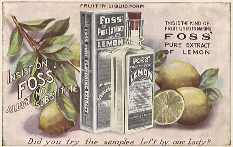 Lemons, Bottle, and Box