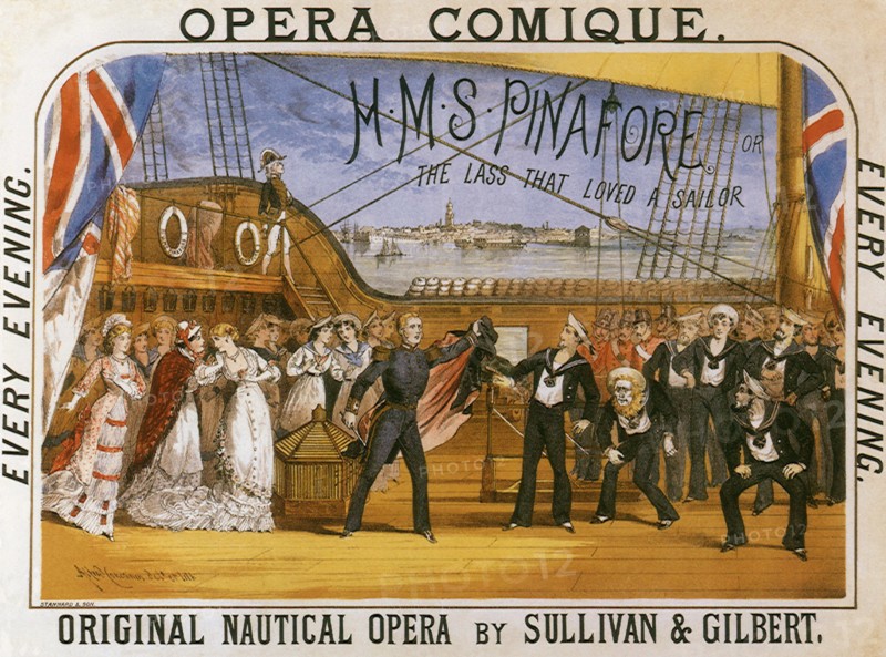 H.M.S. Pinafore Poster