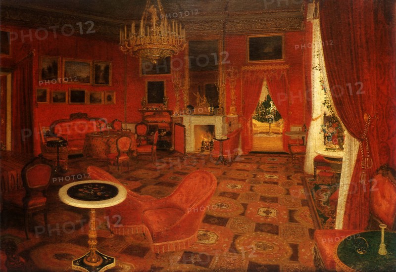 Red Sitting Room